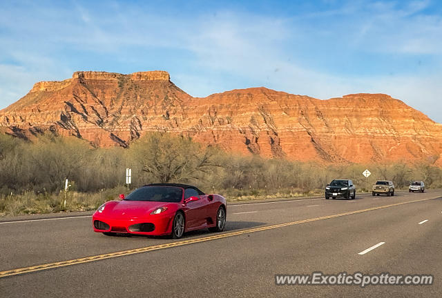 Ferrari F430 spotted in Rockville, Utah