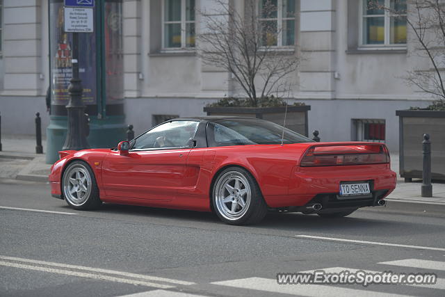 Acura NSX spotted in Warsaw, Poland