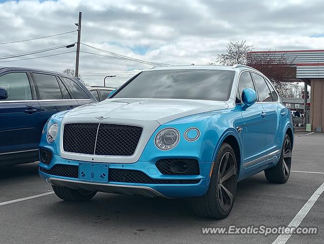Bentley Bentayga spotted in Plainfield, Indiana