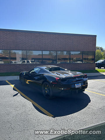 Ferrari 488 GTB spotted in Champaign, Illinois