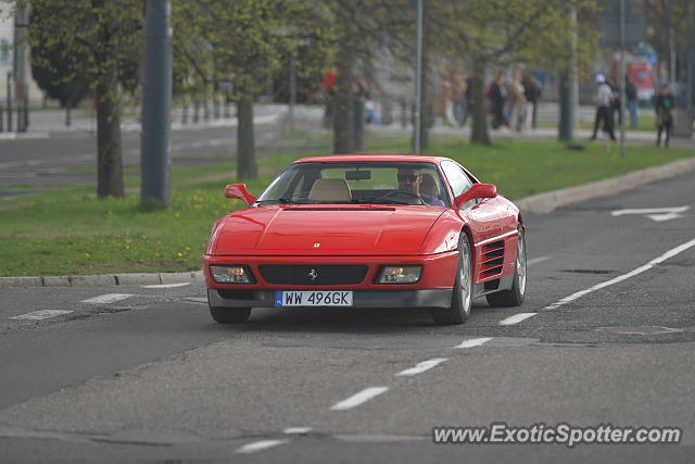 Ferrari 348 spotted in Warsaw, Poland