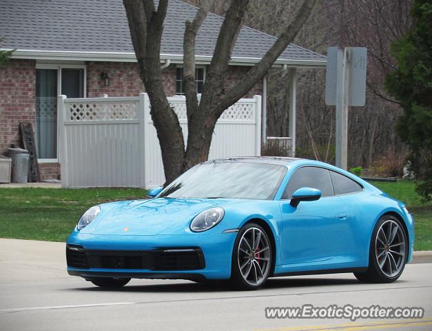 Porsche 911 spotted in Ashwaubenon, Wisconsin