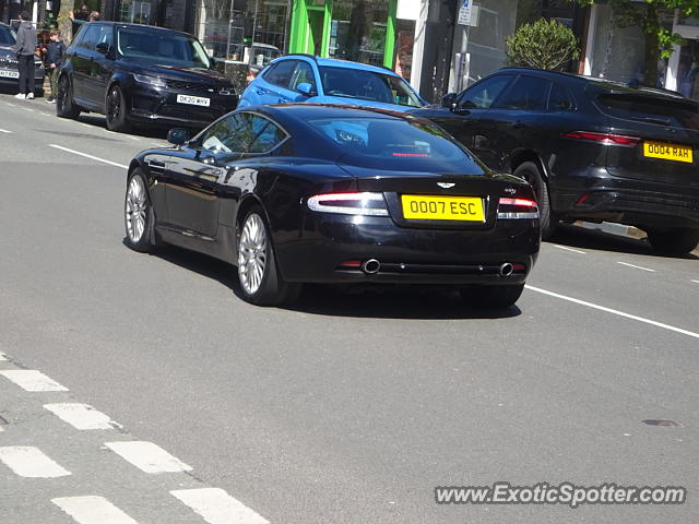 Aston Martin DB9 spotted in Alderley Edge, United Kingdom