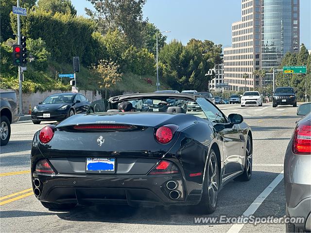 Ferrari California spotted in Westchester, California