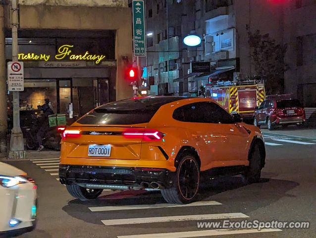 Lamborghini Urus spotted in Taipei, Taiwan