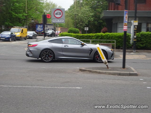 BMW M8 spotted in Sale, United Kingdom