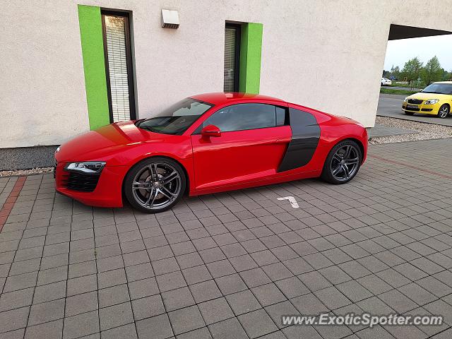 Audi R8 spotted in Presov, Slovakia