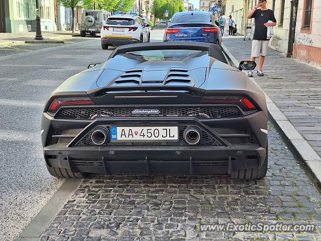 Lamborghini Huracan spotted in Kosice, Slovakia