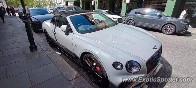 Bentley Continental spotted in London, United Kingdom