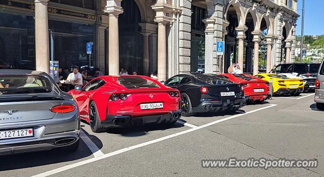 Ferrari 812 Superfast spotted in Zurich, Switzerland