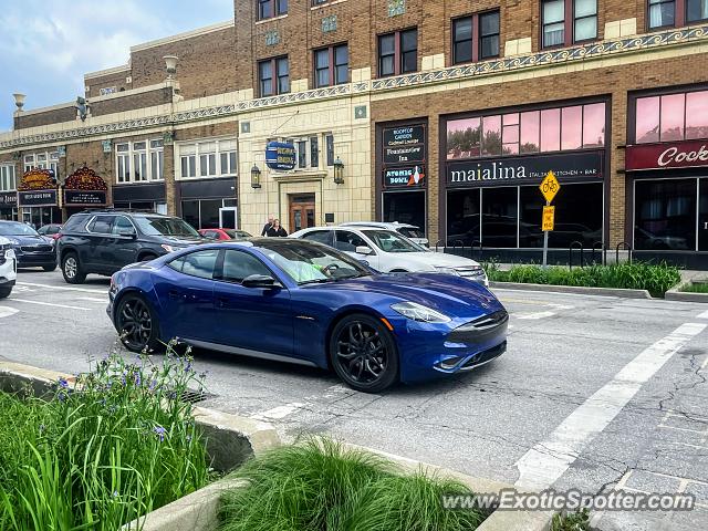 Fisker Karma spotted in Indianapolis, Indiana