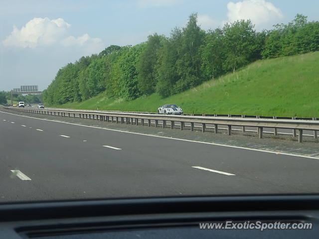 Porsche 911 Turbo spotted in Motorway, United Kingdom