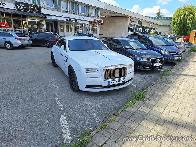 Rolls-Royce Wraith spotted in Presov, Slovakia