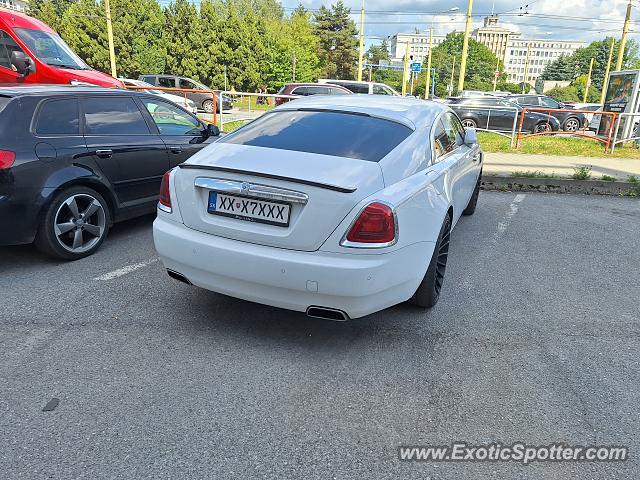 Rolls-Royce Wraith spotted in Presov, Slovakia