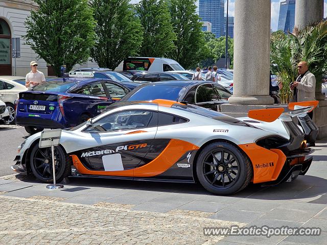 Mclaren P1 spotted in Warsaw, Poland