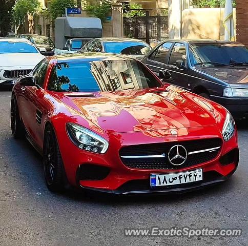 Mercedes AMG GT spotted in Tehran, Iran