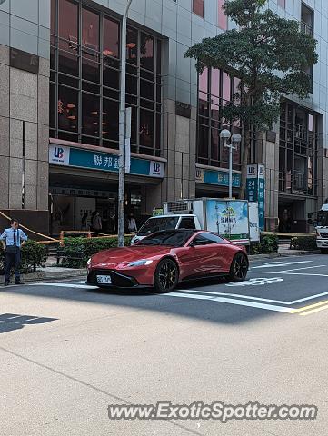 Aston Martin Vantage spotted in New Taipei, Taiwan