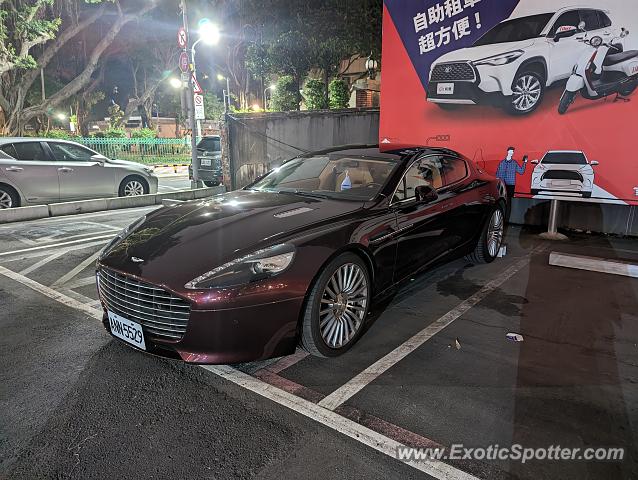 Aston Martin Rapide spotted in Taipei, Taiwan