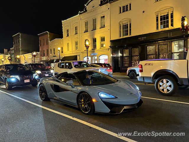 Mclaren 570S spotted in Washington DC, United States