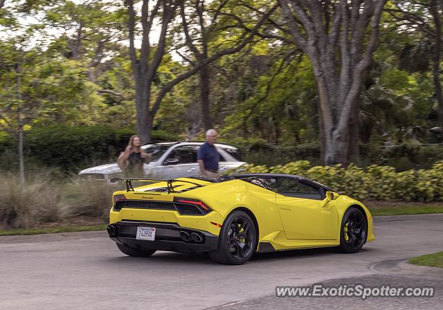 Lamborghini Huracan spotted in Amelia Island, Florida