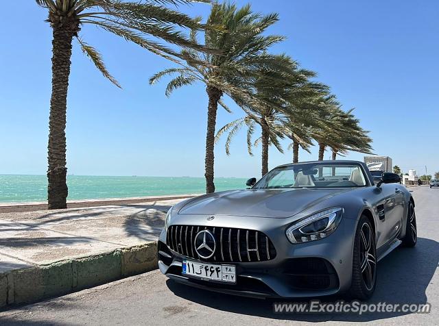 Mercedes AMG GT spotted in Kish Island, Iran