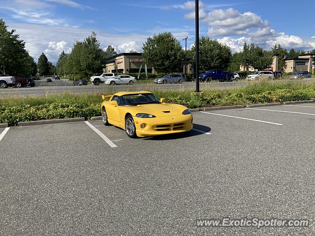 Dodge Viper spotted in Langley, Canada