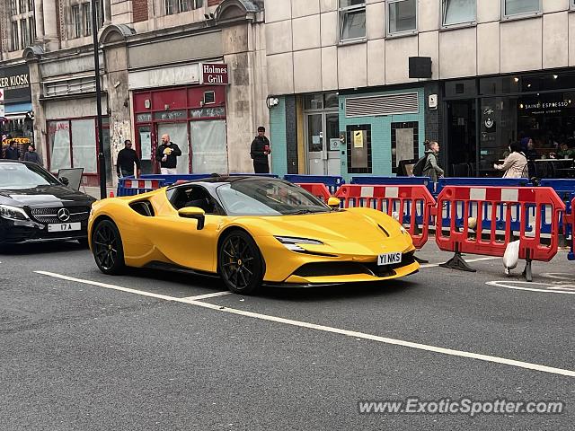 Ferrari SF90 Stradale spotted in London, United Kingdom