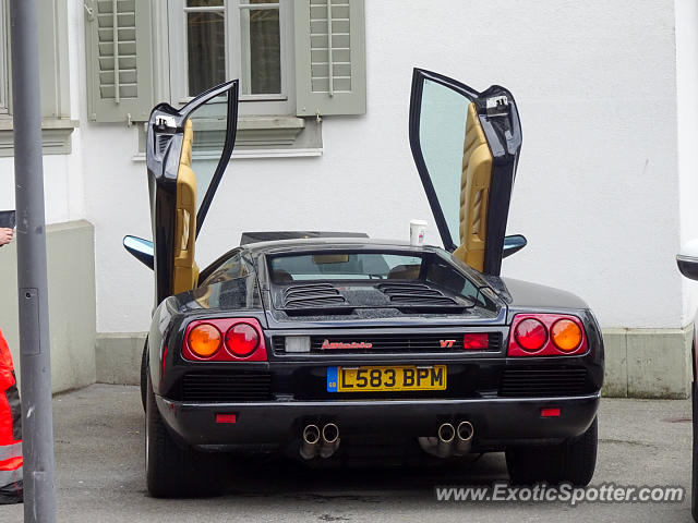 Lamborghini Diablo spotted in Luzern, Switzerland