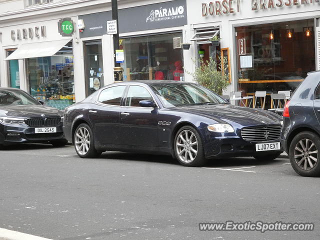 Maserati Quattroporte spotted in Marylebone, United Kingdom