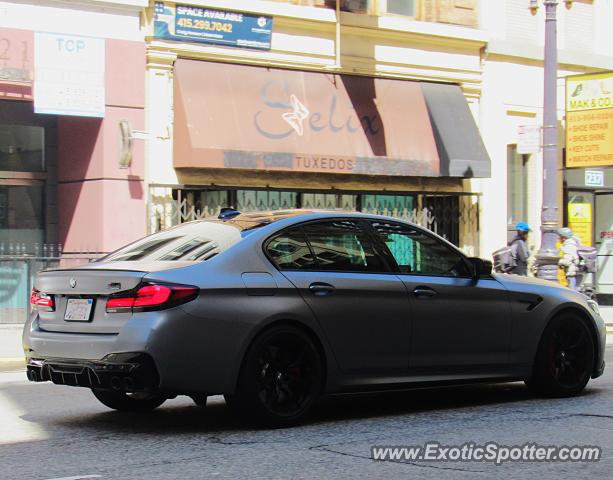 BMW M5 spotted in San francisco, California