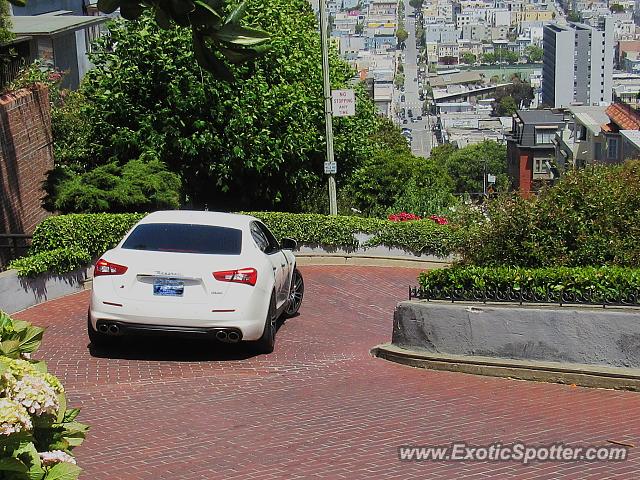 Maserati Ghibli spotted in San francisco, California