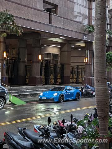 Porsche 911 GT3 spotted in New Taipei, Taiwan