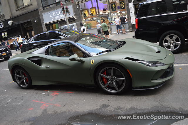 Ferrari F8 Tributo spotted in New York, New York