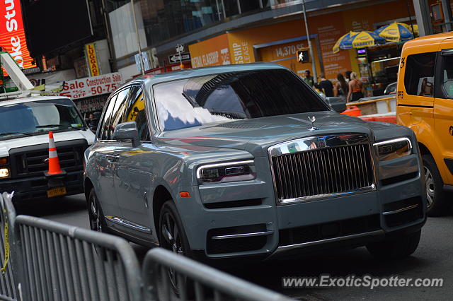 Rolls-Royce Cullinan spotted in New York, New York