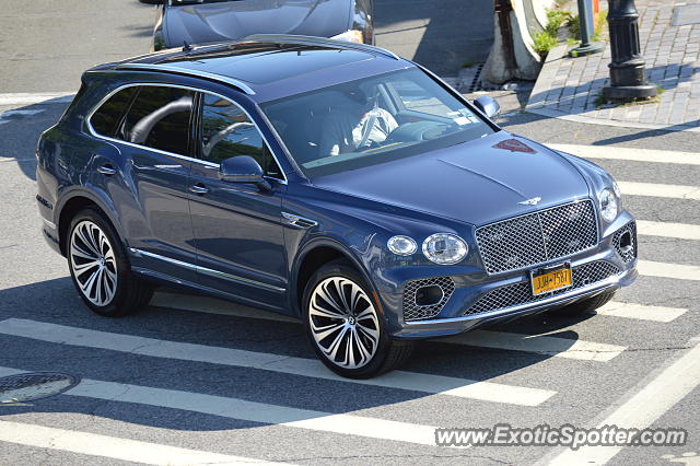 Bentley Bentayga spotted in New York, New York