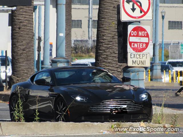 Aston Martin DB11 spotted in San francisco, California