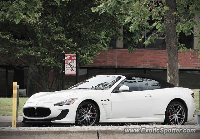 Maserati GranCabrio spotted in San francisco, California