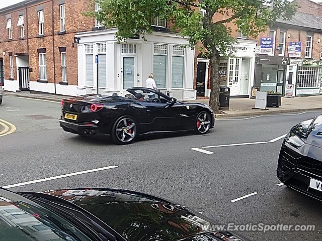 Ferrari Portofino spotted in Alderley Edge, United Kingdom