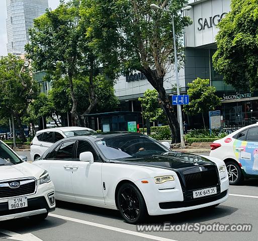 Rolls-Royce Ghost spotted in Ho Chi Minh, Vietnam