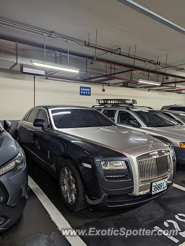 Rolls-Royce Ghost spotted in Taipei, Taiwan