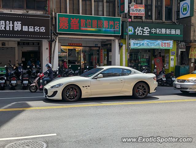 Maserati GranTurismo spotted in New Taipei, Taiwan