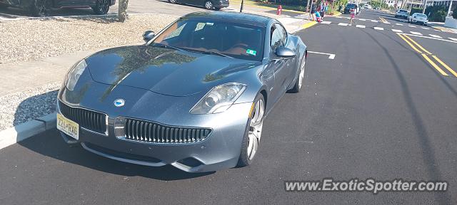 Fisker Karma spotted in Point pleasant, New Jersey