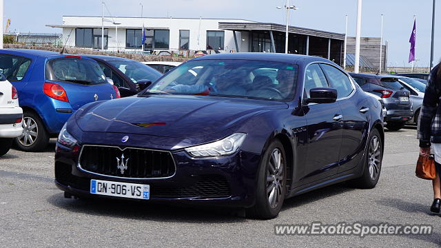 Maserati Ghibli spotted in Cherbourg, France