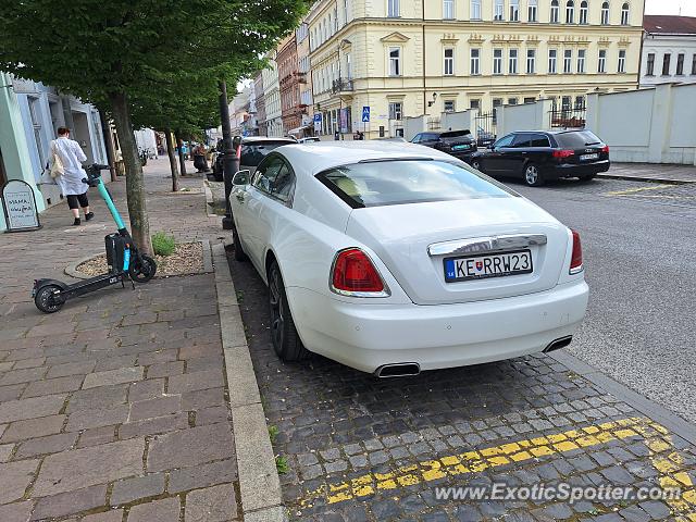 Rolls-Royce Wraith spotted in Kosice, Slovakia