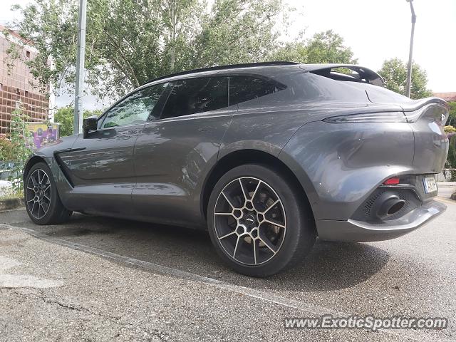 Aston Martin DBX spotted in Coimbra, Portugal