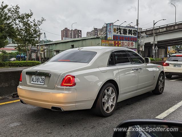 Rolls-Royce Ghost spotted in New Taipei, Taiwan