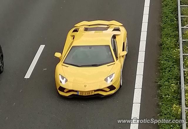 Lamborghini Aventador spotted in Papendrecht, Netherlands