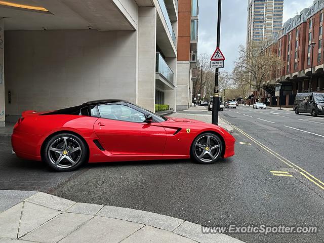 Ferrari 599GTO spotted in London, United Kingdom