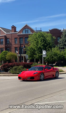 Ferrari F430 spotted in Glenview, Illinois