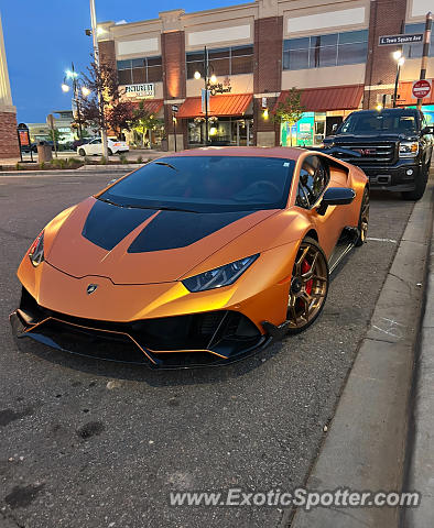 Lamborghini Huracan spotted in Aurora, Colorado